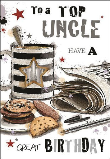 Picture of TOP UNCLE BIRTHDAY CARD